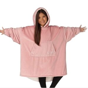 The Comfy Jr Size Pink Cozy Wearable Blanket Onesize